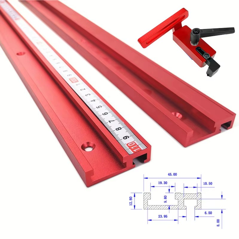 Woodworking Plans - 1 unidad de riel de aluminio