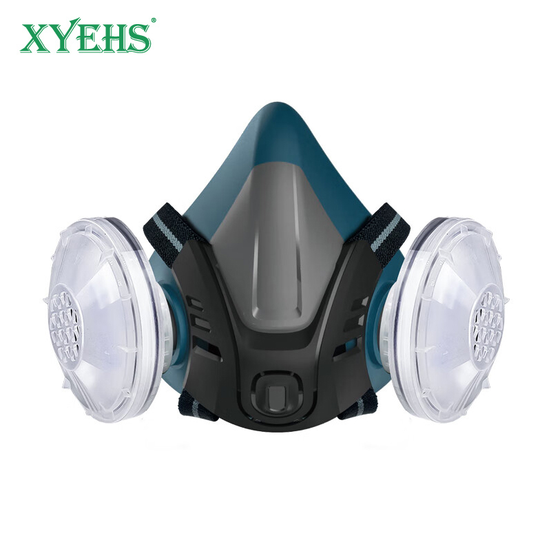 Woodworking Respirator - XYEHS-mascarilla de medio respirador reutilizable, máscara