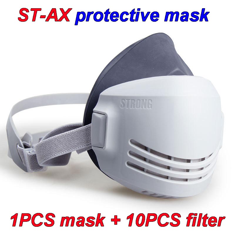 Woodworking Respirator - Máscara antipolvo de ST-AX, antipolvo diario,