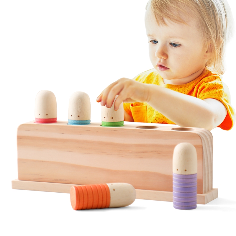 Woodworking For Kids - Juguete Montessori de madera para bebé,