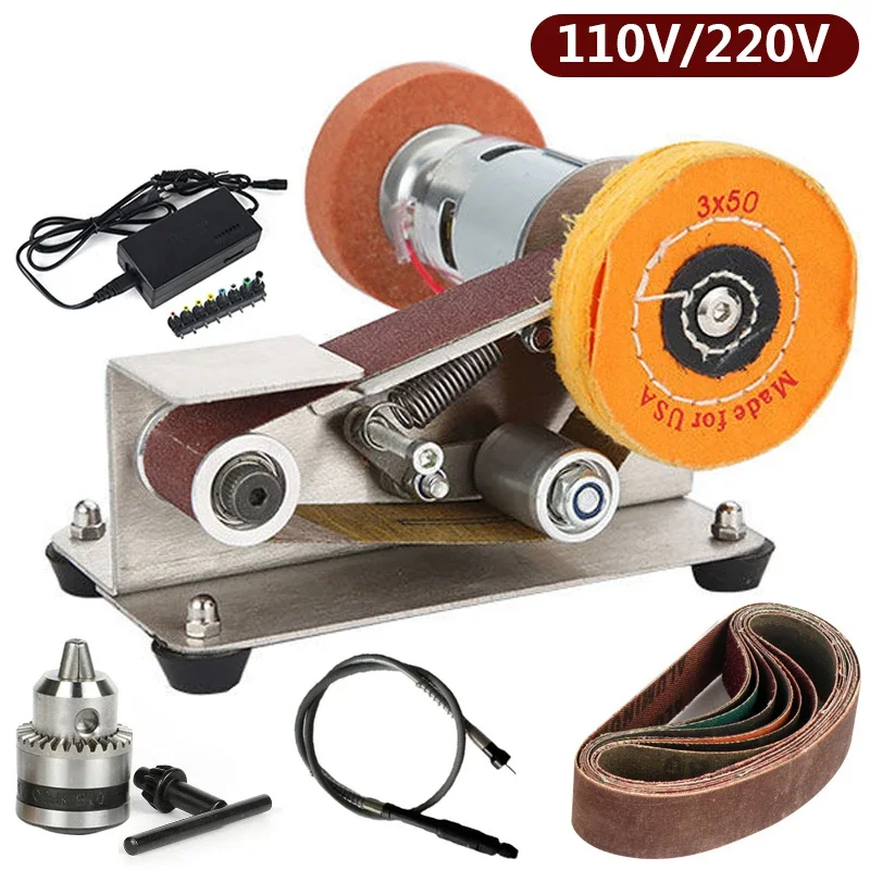 Woodworking Essential Tools - Mini máquina de lijado multifuncional de