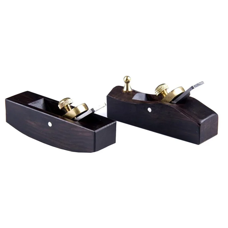 Woodworking Class - Mini cepillo de madera curvo plano,