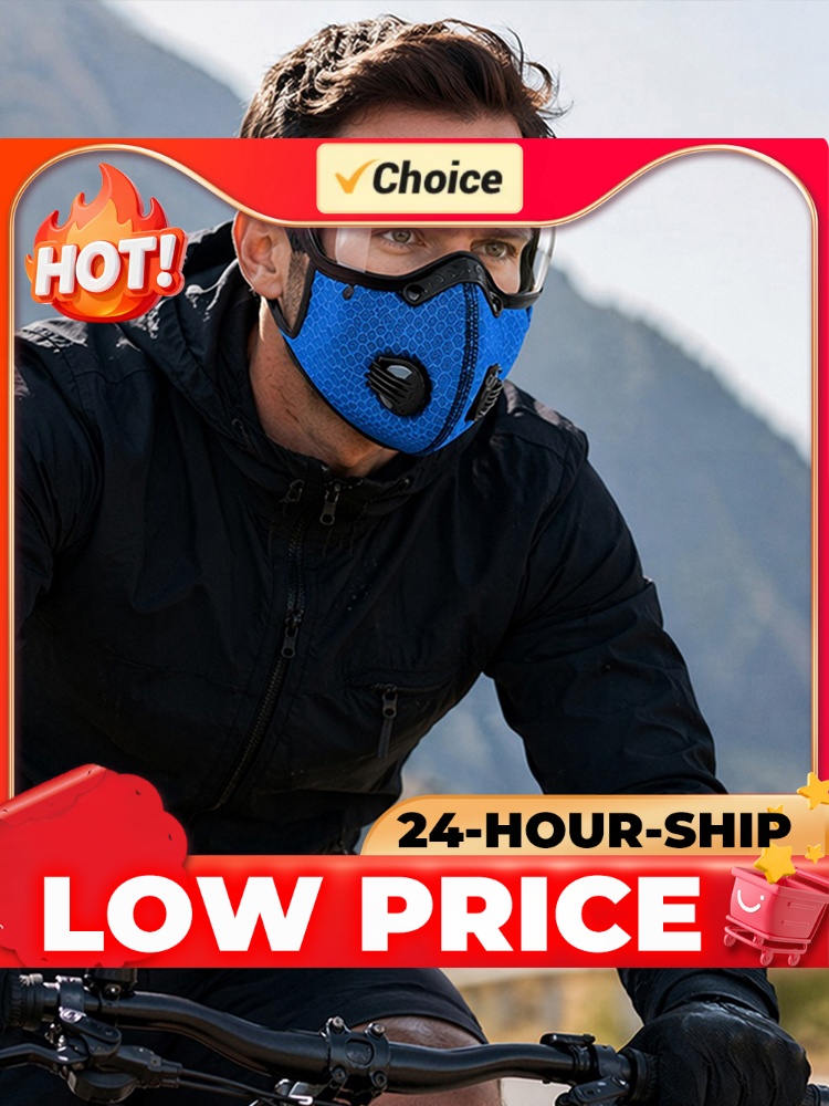 Woodworking Respirator - Máscara antipolvo reutilizable con filtro de