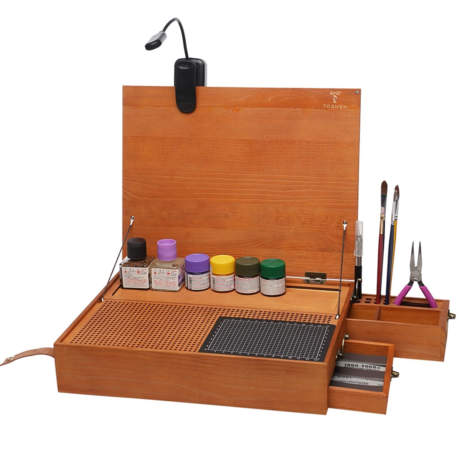Woodworking Plans - Mesa de trabajo Hobby para construcción