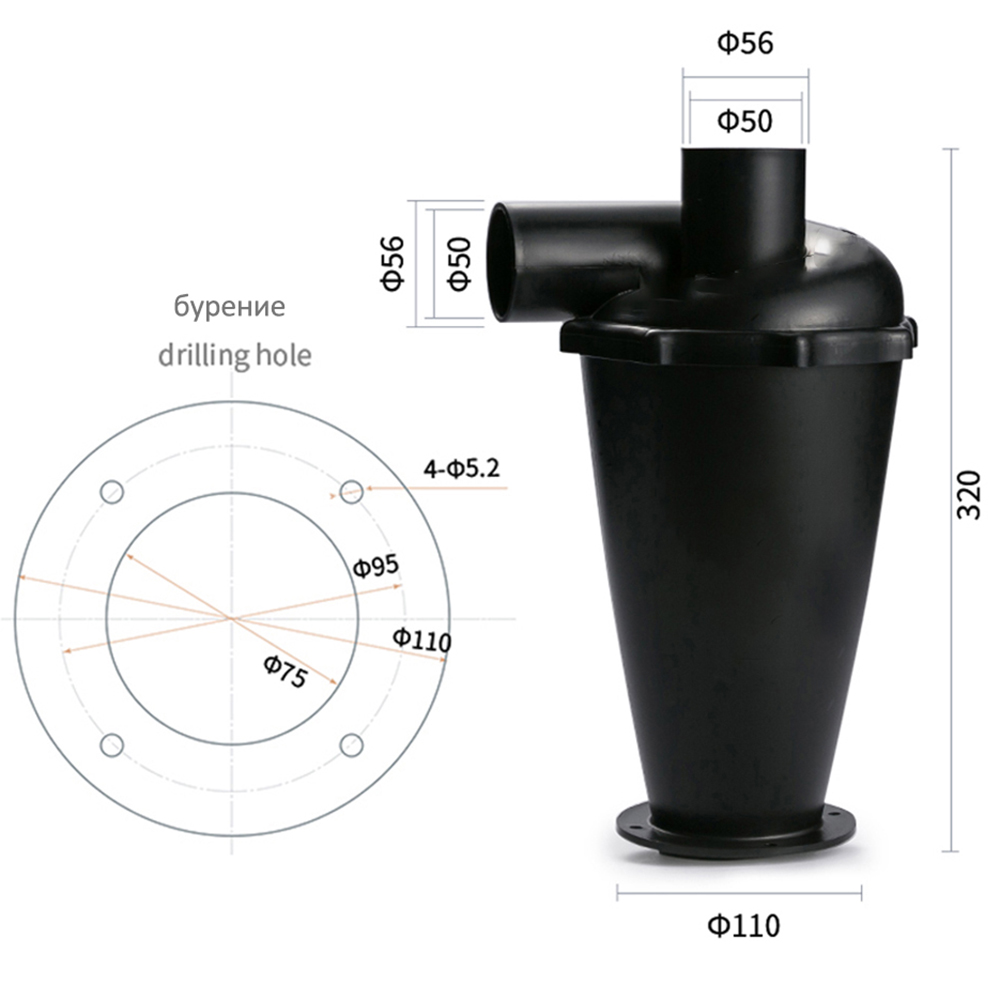 Woodworking Vacuum System - Aspiradora Turbo, filtro para carpintería, separador