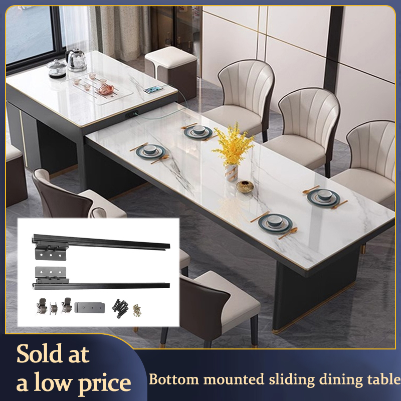 Woodworking Plans - Riel deslizante ultrafino para mesa extensible