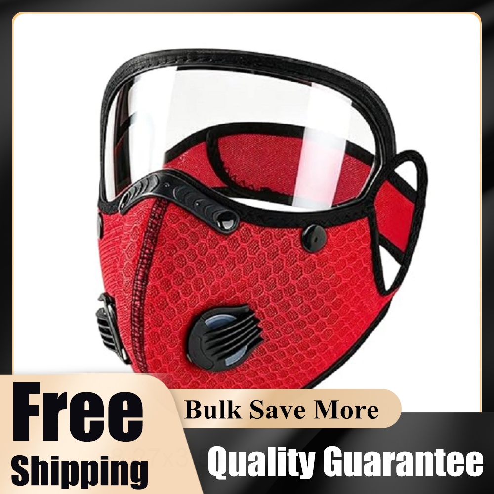 Woodworking Respirator - Mascarilla reutilizable con filtro de carbón,