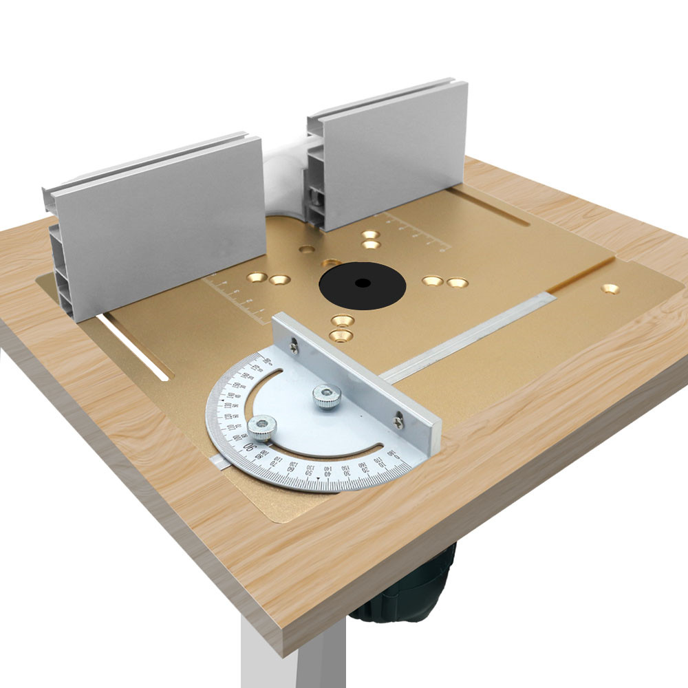 Woodworking Essential Tools - Placa de inserción de mesa enrutador