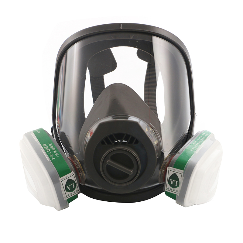 Woodworking Respirator - Máscara de Respiración Facial Completa con
