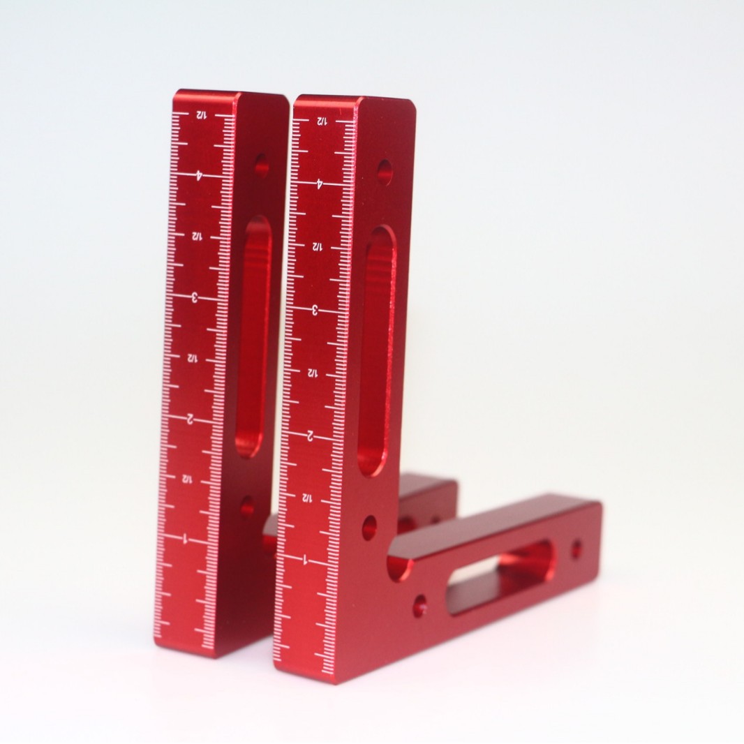 Woodworking Right Angle Clamp - 1/2 pieza Abrazadera de ángulo recto
