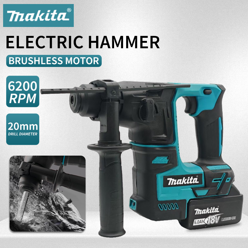 Woodworking Essential Tools - Martillo Eléctrico Makita, Martillo Inalámbrico sin