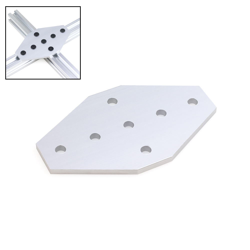 Woodworking Joint Types - Openbuilds Placa de unión cruzada de