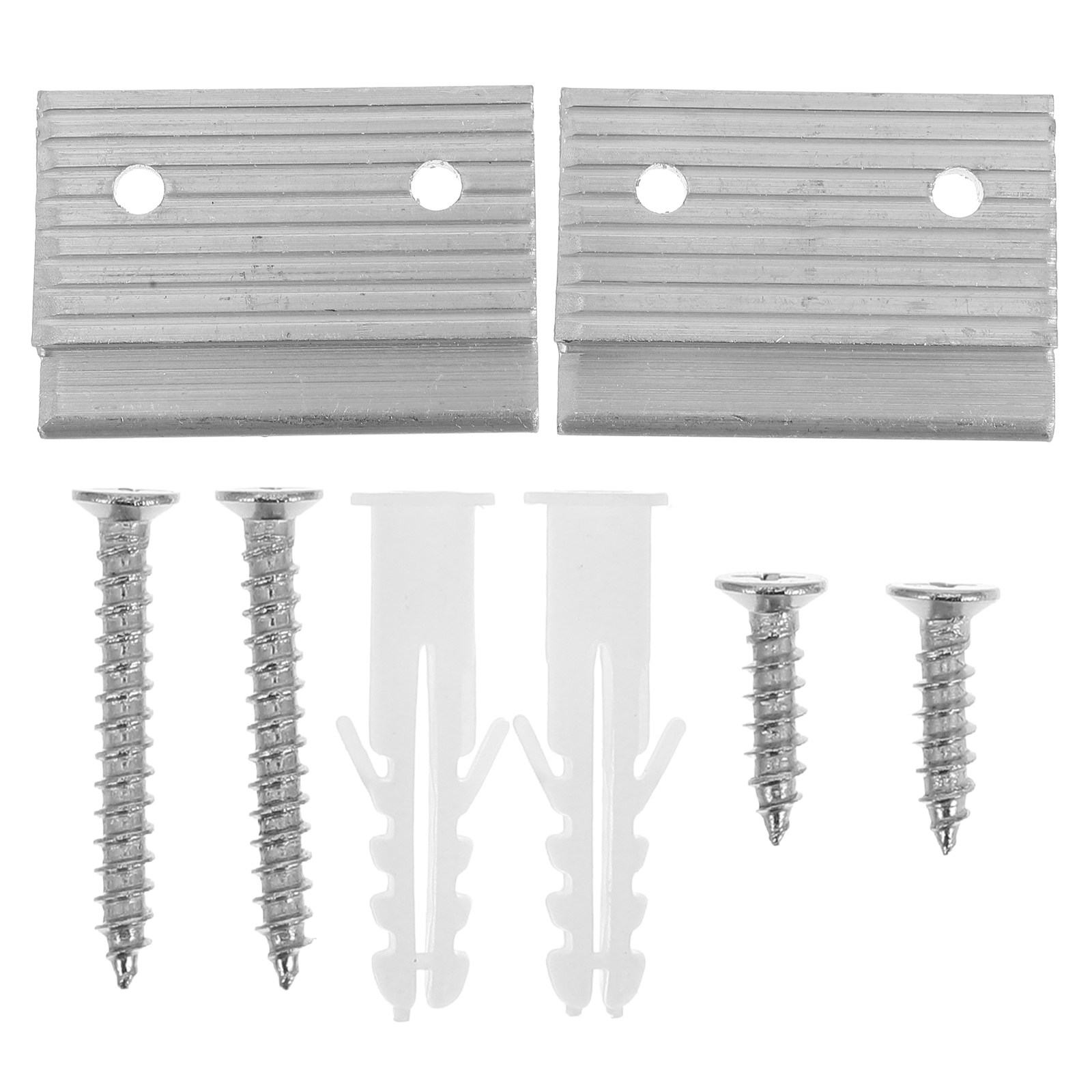 Woodworking French Cleat - 1 Juego de Soportes de Aluminio