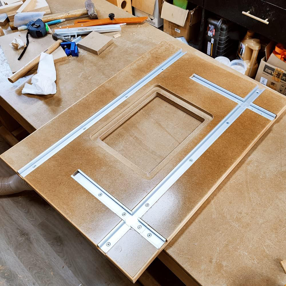 Pista con ranura en T para car - Woodworking Plans reseña y precio