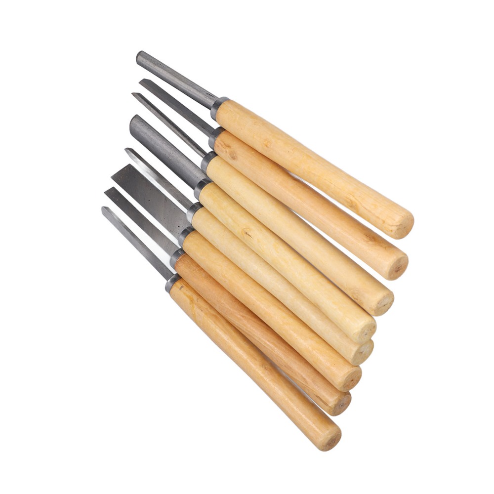 Juego de 8 cinceles de torno d - Skew Chisel Wood reseña y precio