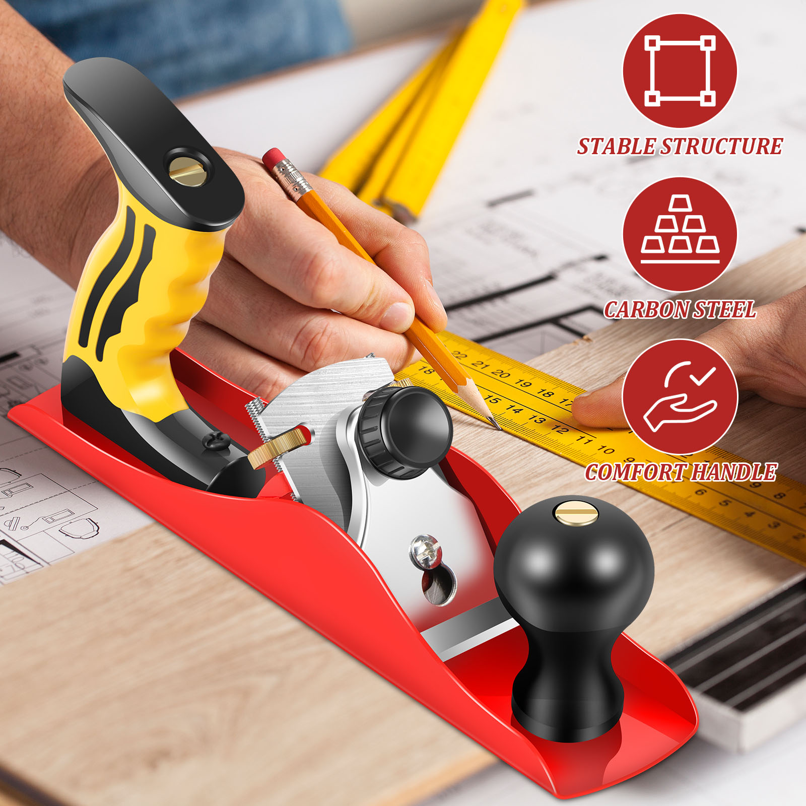 Juego de cepilladora manual de - Woodworking Class reseña y precio