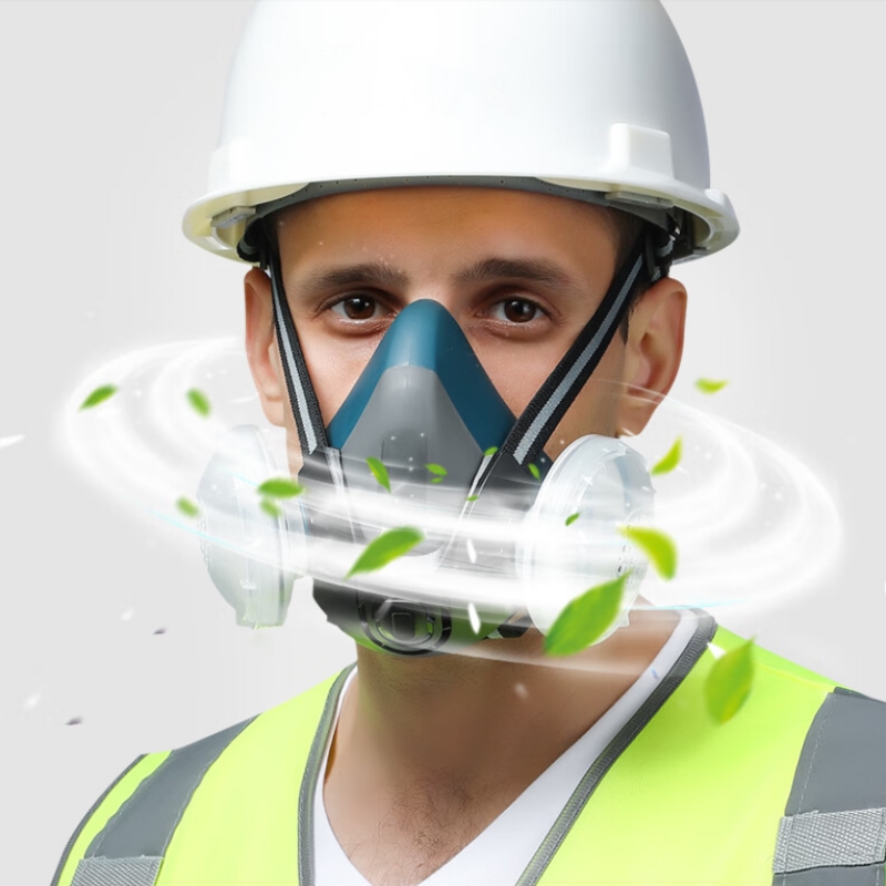XYEHS-mascarilla de medio resp - Woodworking Respirator reseña y precio