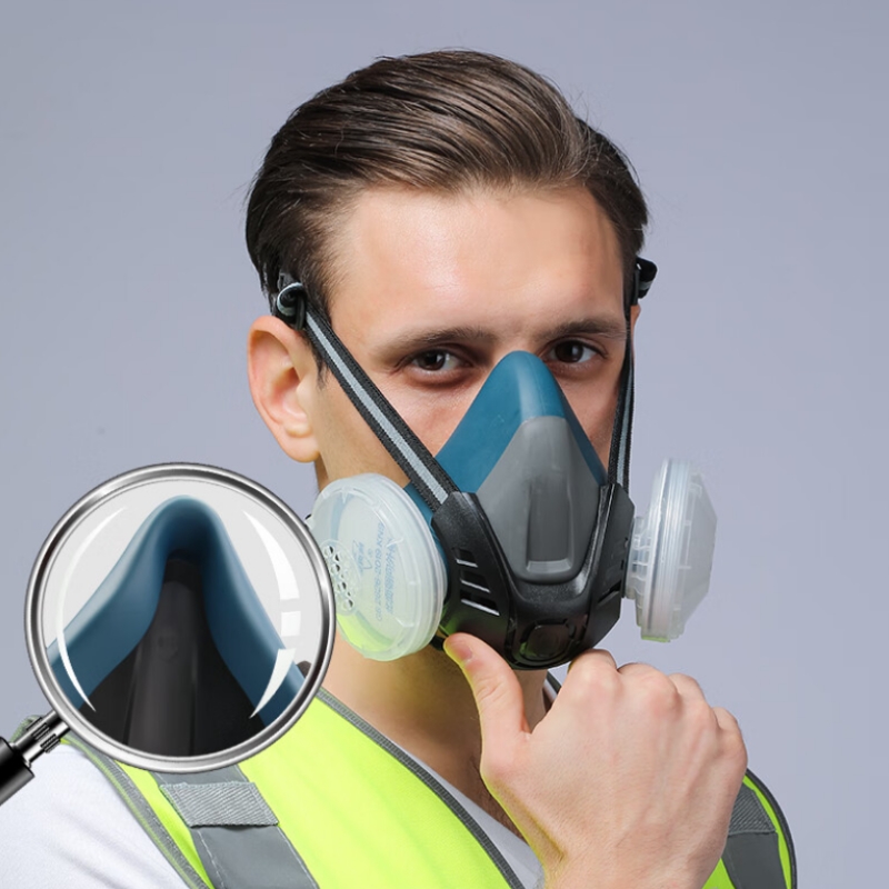 XYEHS-mascarilla de medio resp - Woodworking Respirator reseña y precio