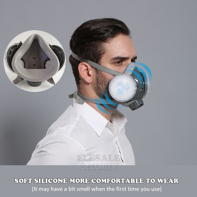 Nueva máscara antipolvo, respi - Woodworking Respirator reseña y precio