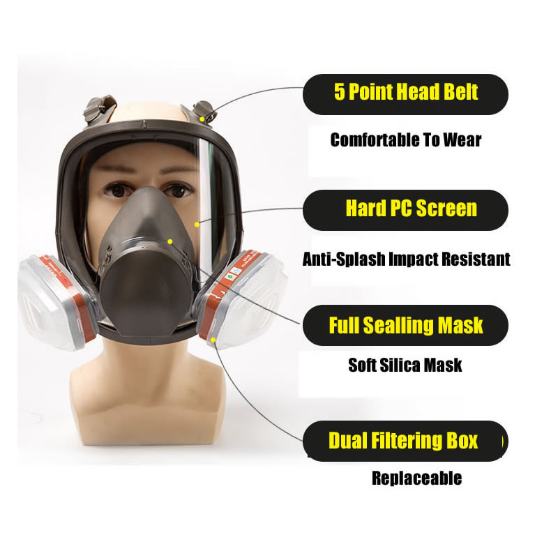 Máscara protectora en aerosol  - Woodworking Respirator reseña y precio