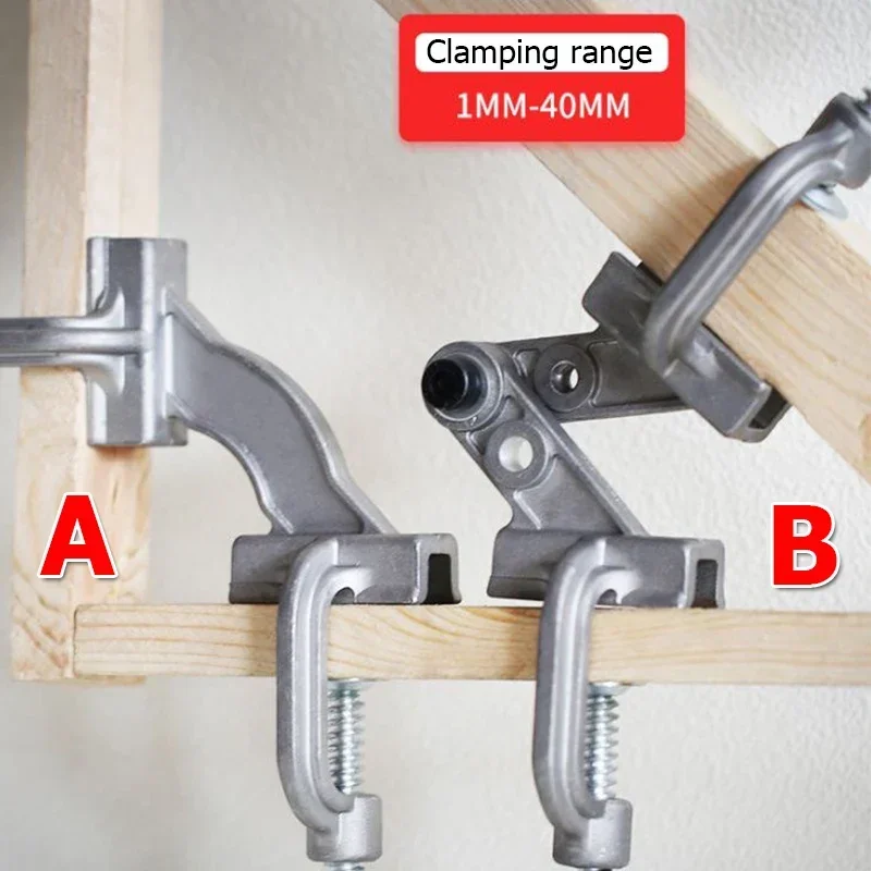 Abrazadera de esquina de ángul - Woodworking Right Angle Clamp reseña y precio