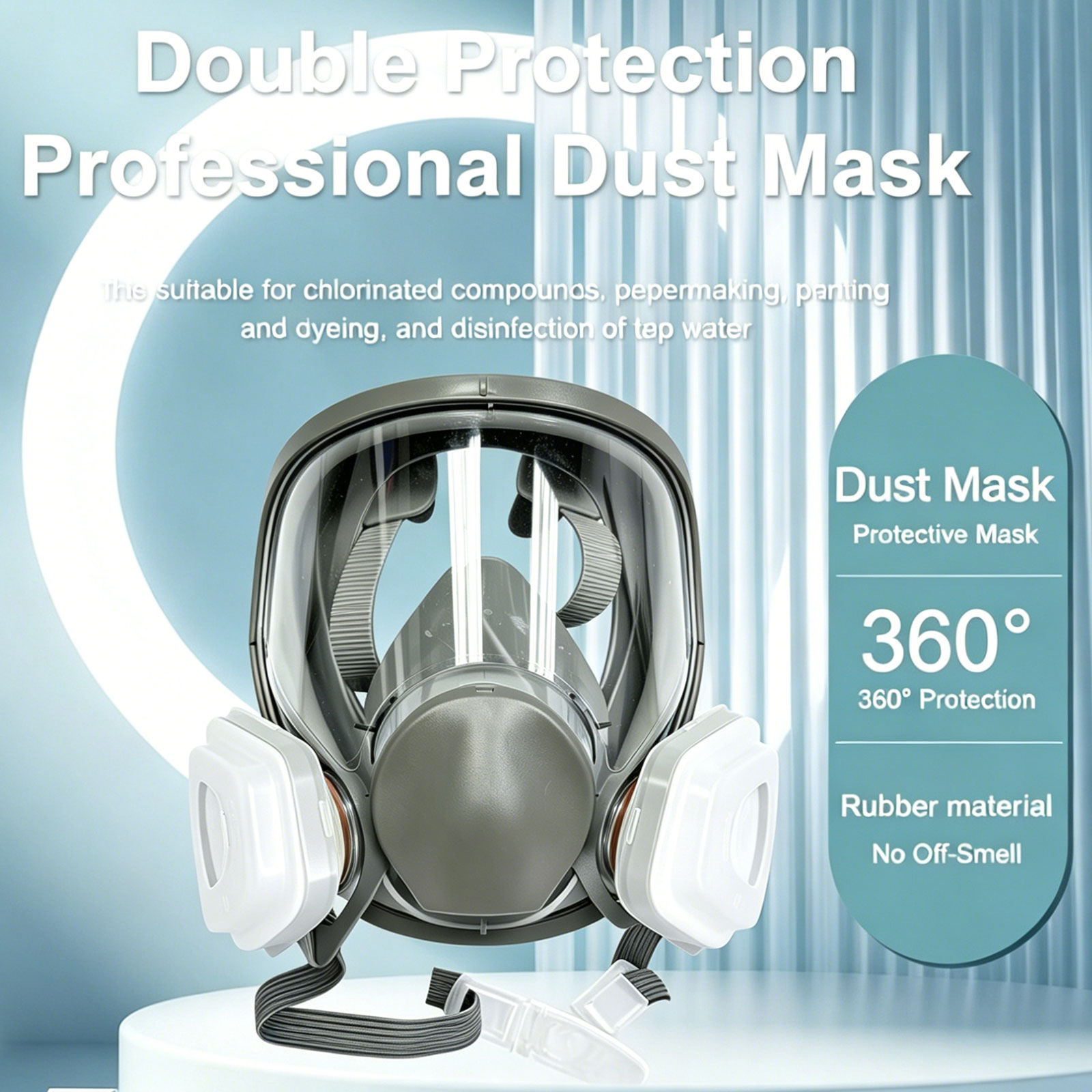 Respirador de Cara Completa 68 - Woodworking Respirator reseña y precio