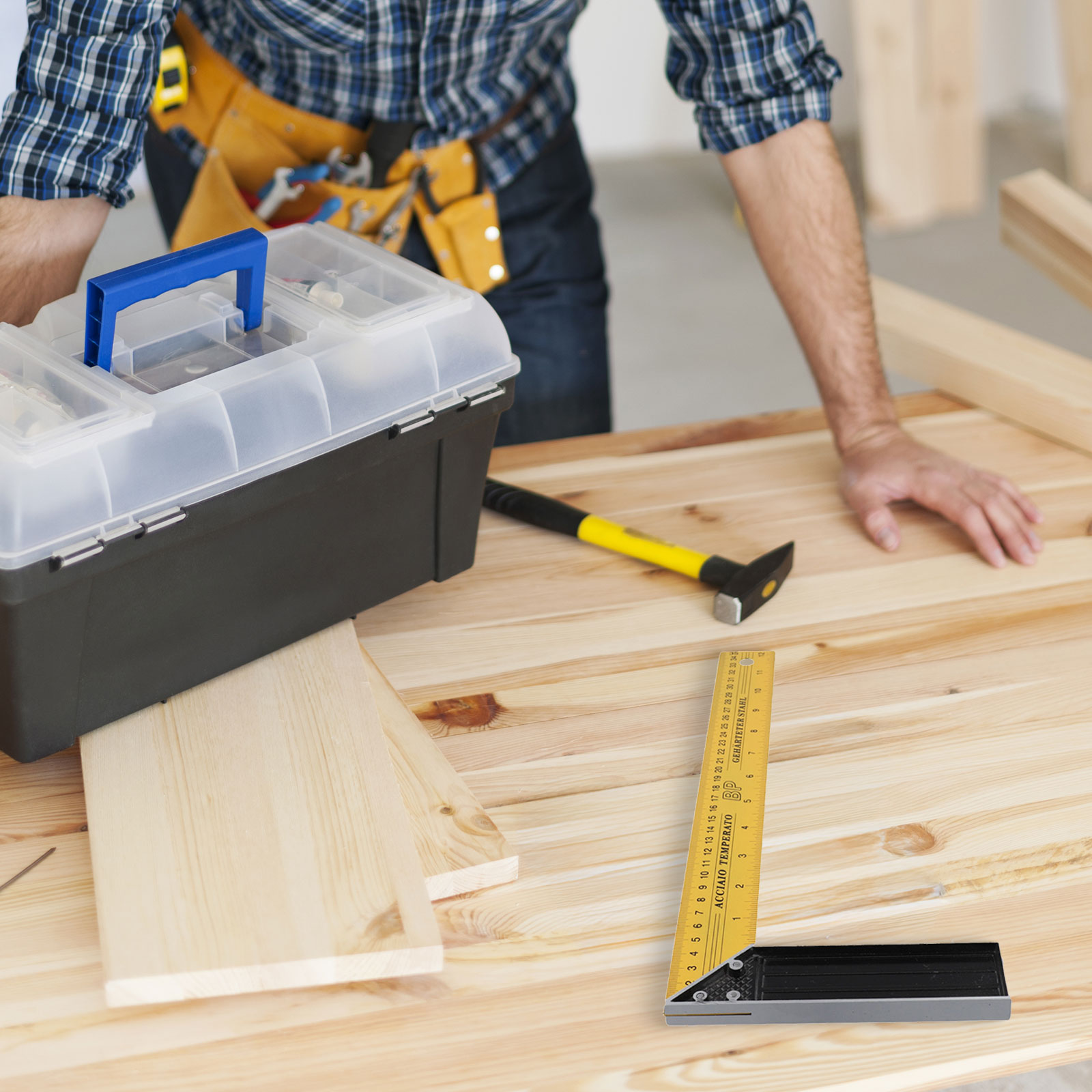 Regla de ángulo cuadrada de ac - Woodworking For Engineers reseña y precio
