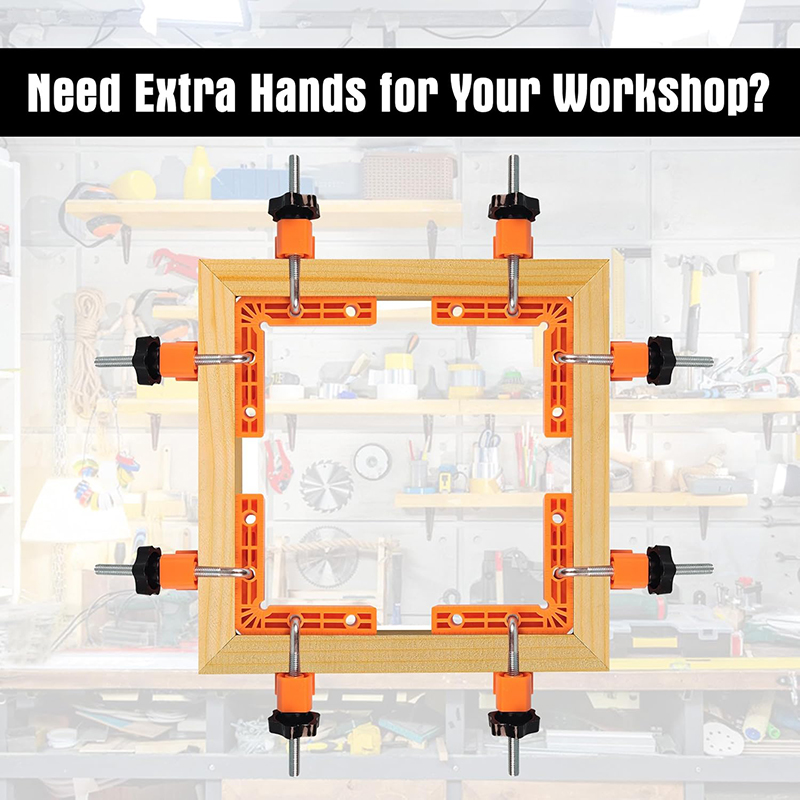 3/4/6/8 Pulgadas 90 °   Abraza - Woodworking Right Angle Clamp reseña y precio