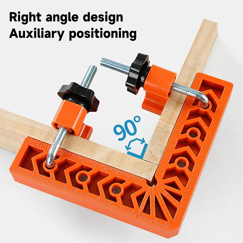 3/4/6/8 Pulgadas 90 °   Abraza - Woodworking Right Angle Clamp reseña y precio