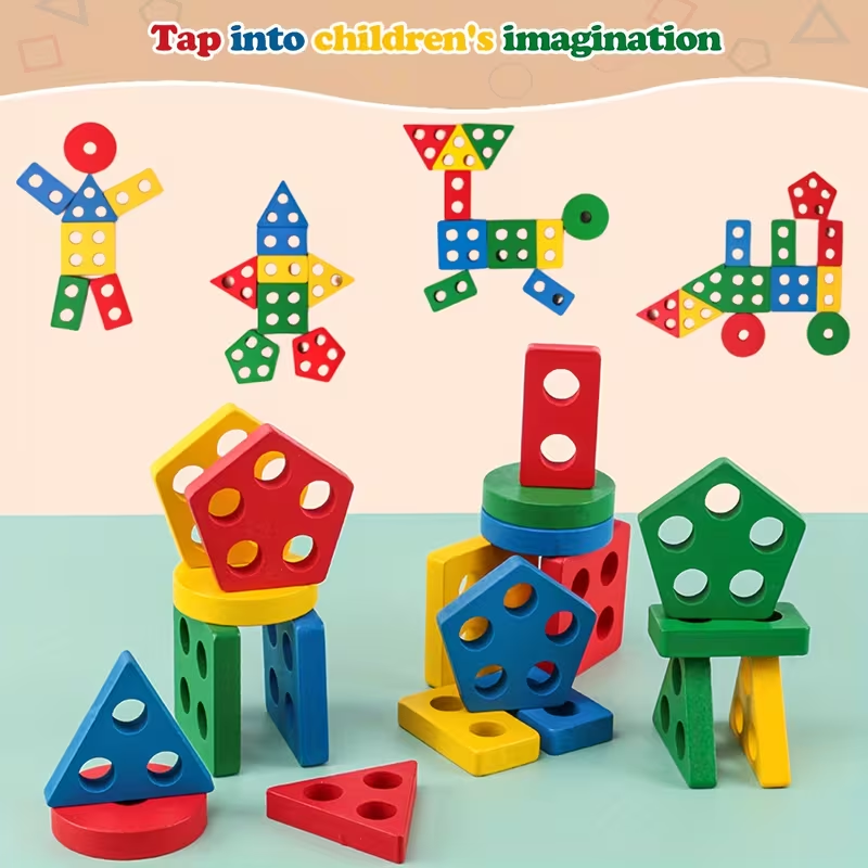 Juegos de madera Montessori, j - Woodworking For Kids reseña y precio