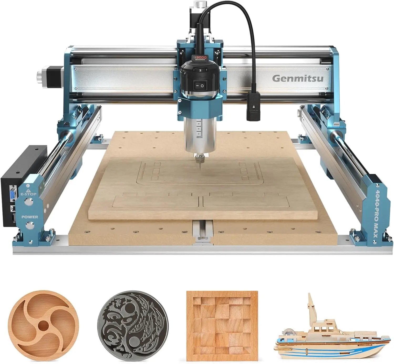 Fresadora CNC SainSmart Genmit - Woodworking Cnc Machine reseña y precio