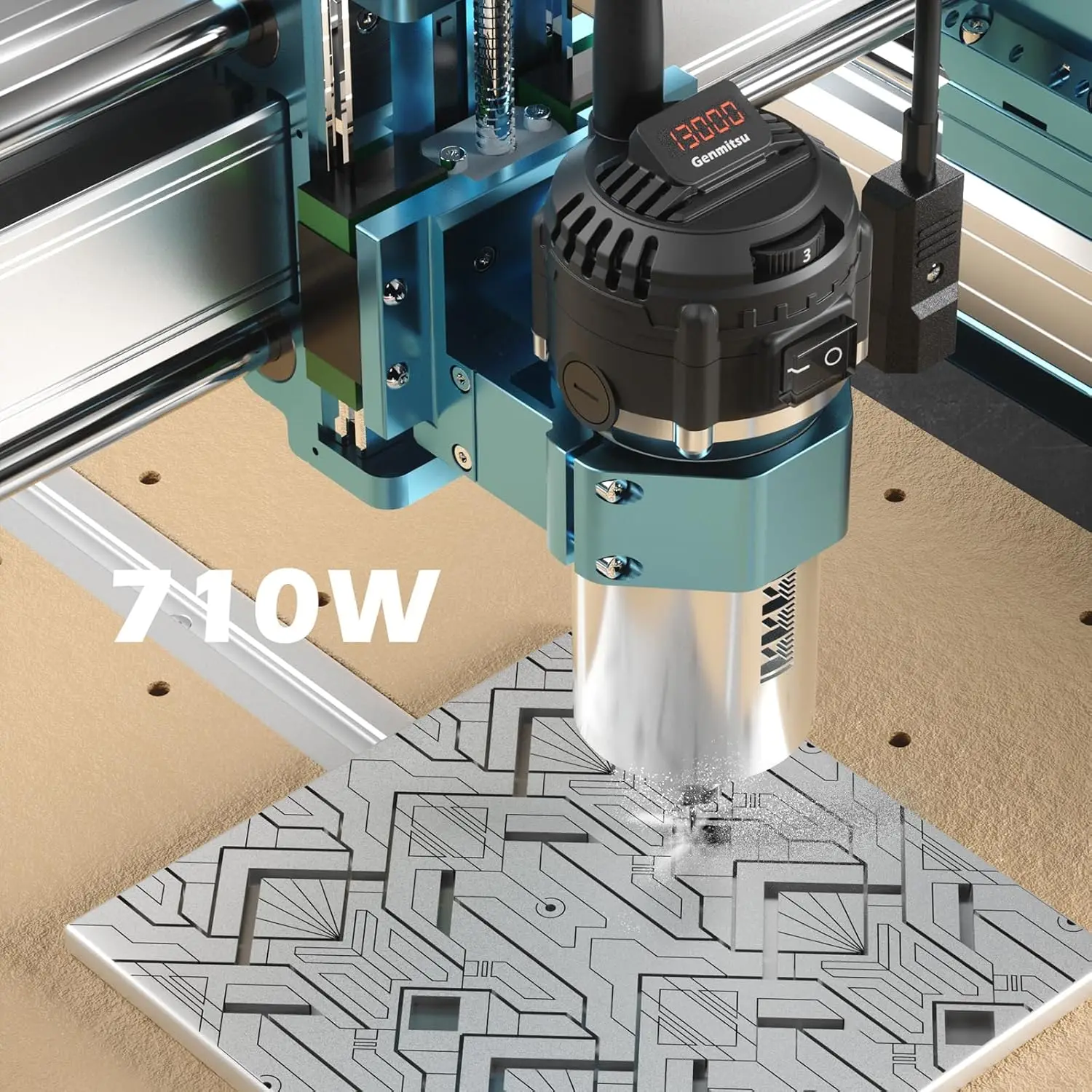 Fresadora CNC SainSmart Genmit - Woodworking Cnc Machine reseña y precio