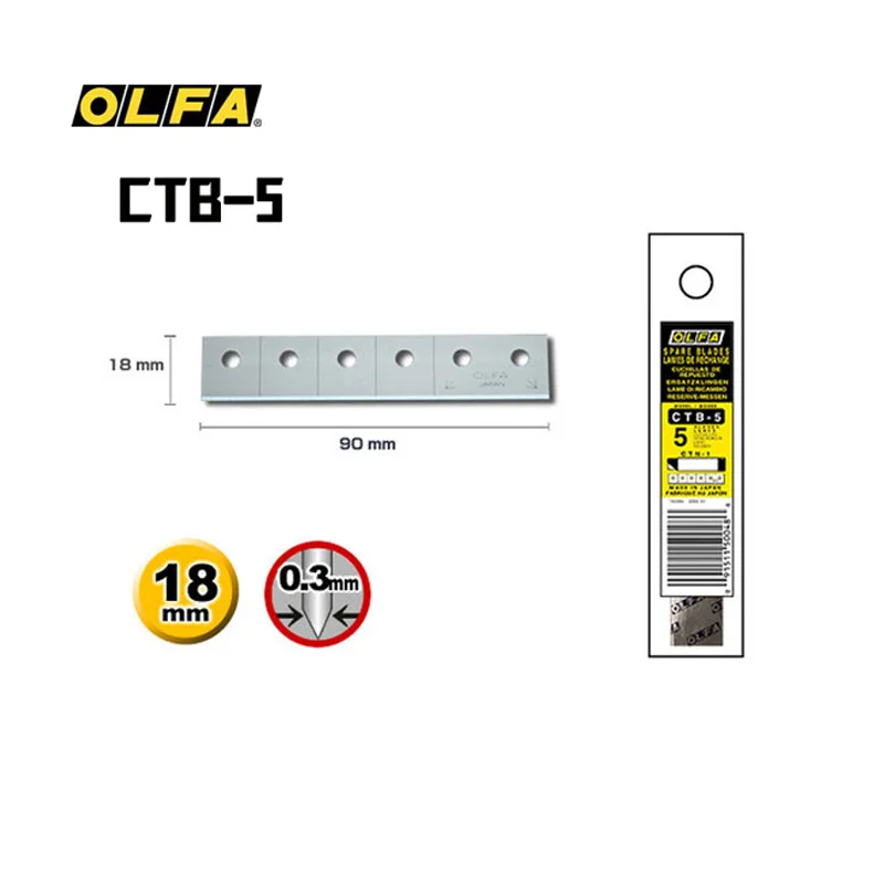 OLFA CTB-5 5 cuchillas a presi - Woodworking In Japan reseña y precio