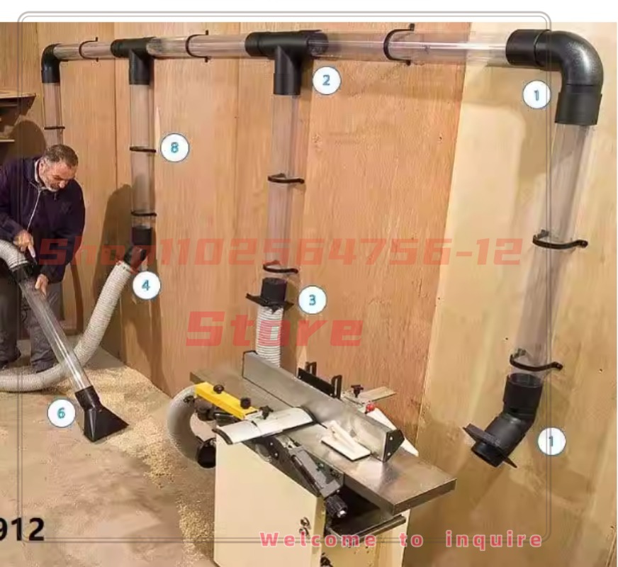 Interfaz giratoria de codo de  - Woodworking Dust Collector reseña y precio