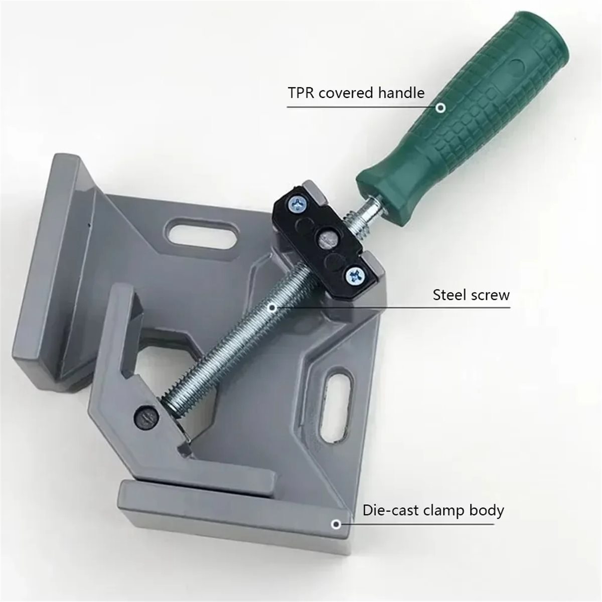 Abrazadera de ángulo recto de  - Woodworking Right Angle Clamp reseña y precio