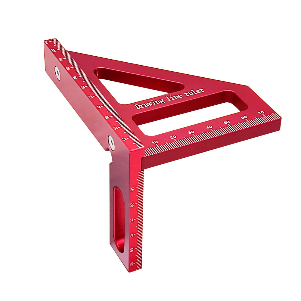 Regla Triangular de Aleación d - Woodworking For Engineers reseña y precio