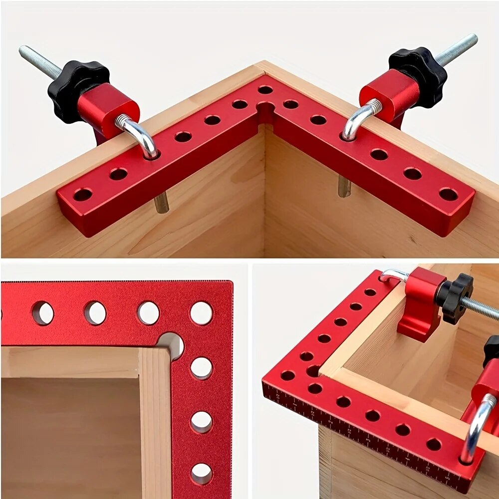 Juego de 1 cuadrado de posicio - Woodworking Right Angle Clamp reseña y precio