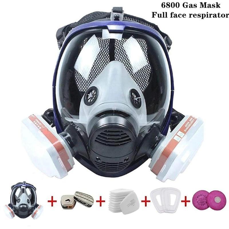 Máscara de Gas químico 6800, r - Woodworking Respirator reseña y precio