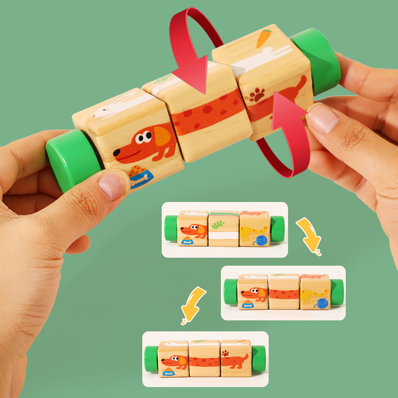 1 unidad de rompecabezas girat - Woodworking For Kids reseña y precio