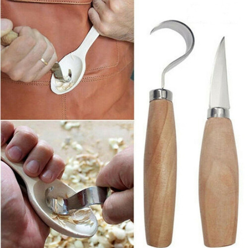 Cuchillo de talla de madera, c - Woodworking Class reseña y precio