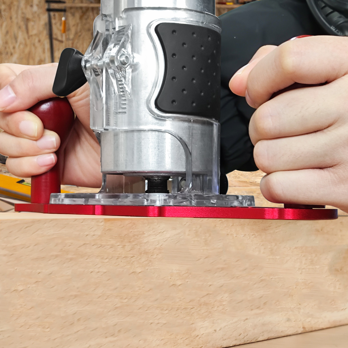 Base para router con asas y pu - Woodworking Cnc Machine reseña y precio
