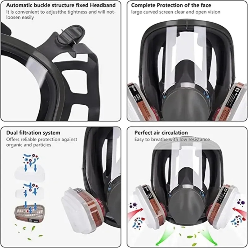 Máscara de Gas de Gran Tamaño  - Woodworking Respirator reseña y precio
