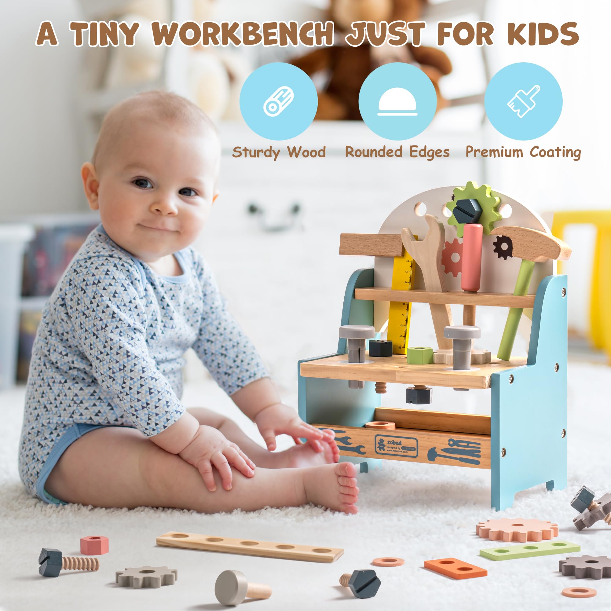 ROBUD Mini Banco de Trabajo de - Woodworking Plans reseña y precio