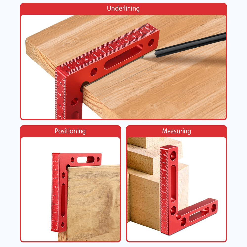 Abrazadera cuadrada de ángulo  - Woodworking Right Angle Clamp reseña y precio