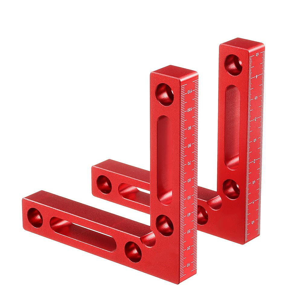 Abrazadera cuadrada de ángulo  - Woodworking Right Angle Clamp reseña y precio