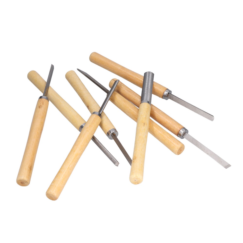 Juego de 8 cinceles de torno d - Skew Chisel Wood reseña y precio