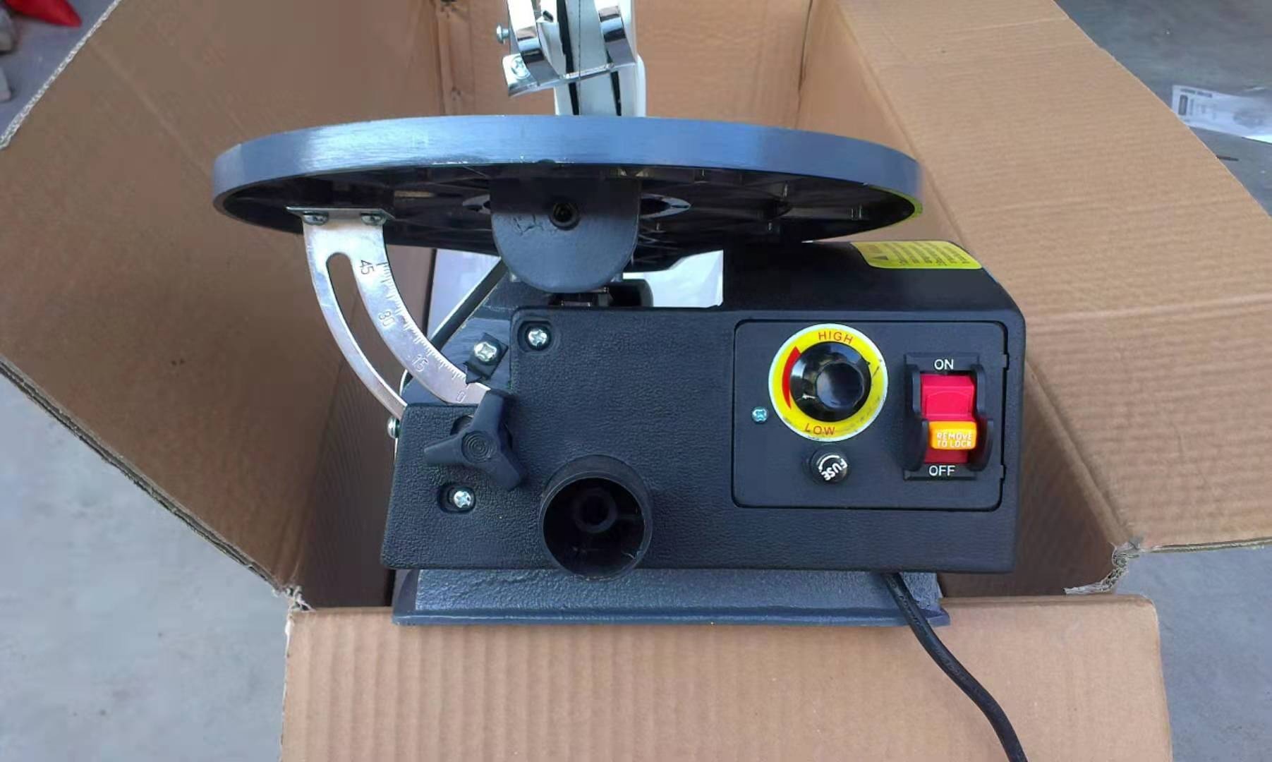 Máquina de carrete de carpinte - Woodworking Saw reseña y precio