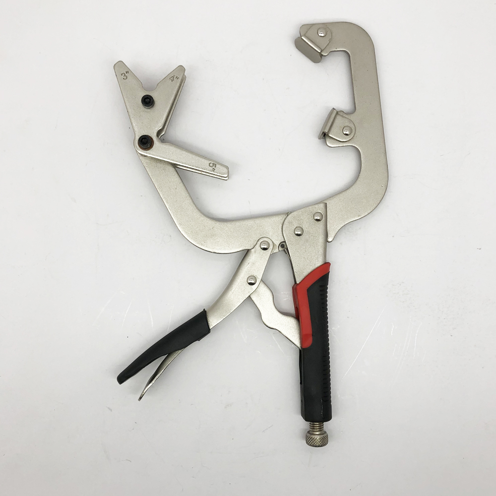 Alicates de soldadura de 14 pu - Woodworking Right Angle Clamp reseña y precio