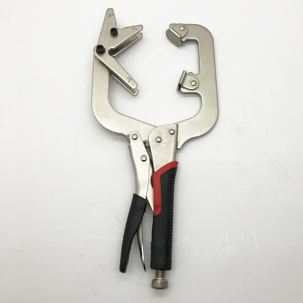 Alicates de soldadura de 14 pu - Woodworking Right Angle Clamp reseña y precio