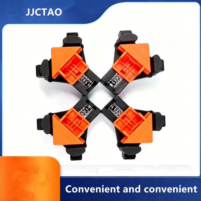 2/4PCS Abrazadera de esquina a - Woodworking Right Angle Clamp reseña y precio
